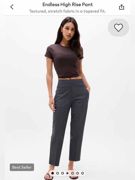 Athleta Pants - Athleta Endless High Rise Pant size 4P blue